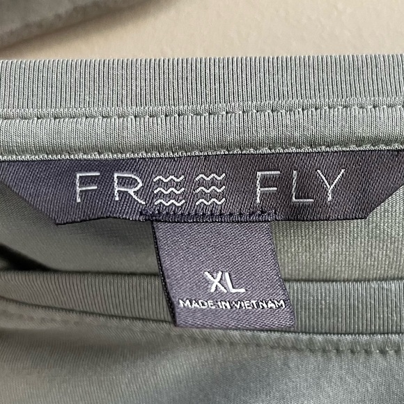 Free Fly | Green Performance Long Sleeve Shirt Bamboo - Picture 3 of 5